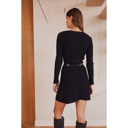 Robe Isaline noir Véritable concentré