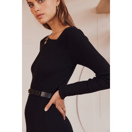 Robe Isaline noir Véritable concentré