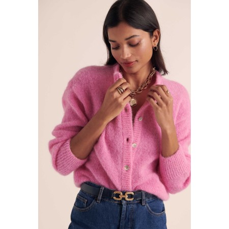 Cardigan Douceur rose bonbon online