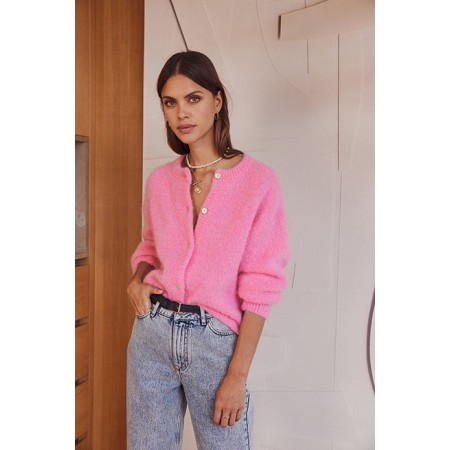 Cardigan Douceur rose bonbon online