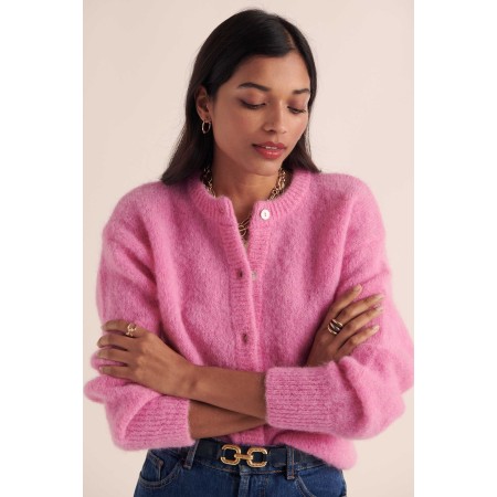 Cardigan Douceur rose bonbon online