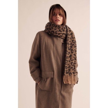 Manteau Quibery chataigne shop