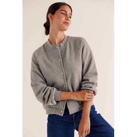 Cardigan Douillet gris chiné store