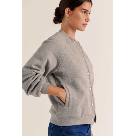 Cardigan Douillet gris chiné store