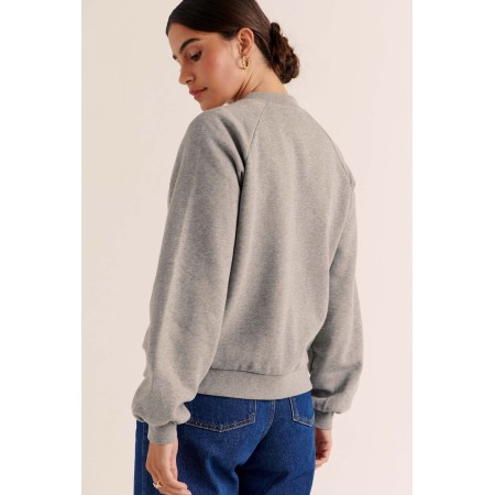 Cardigan Douillet gris chiné store