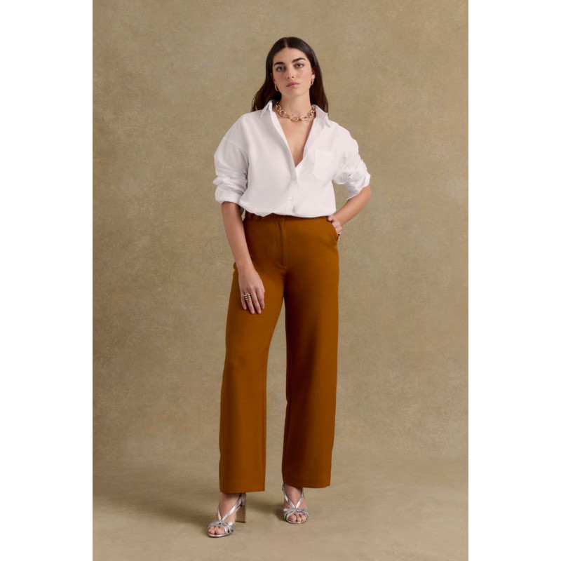 Pantalon Palette terracotta 50-70% off 