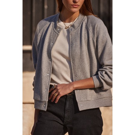 Cardigan Douillet gris chiné store