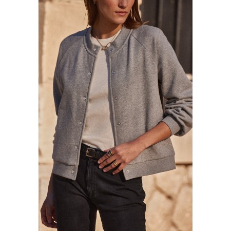 Cardigan Douillet gris chiné store