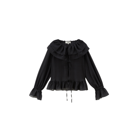 Chemise Belva noir Voir les baskets