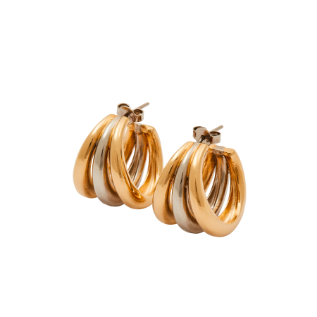 Boucles d'oreilles Eliette doré et argenté vente chaude votre 