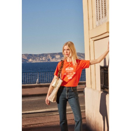 Tee-shirt Bree BFF 2024 orange Par le système avancé 